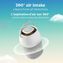 Purificateur d’air Bionaire® 360° UV à filtre HEPA authentique Image 2 of 5