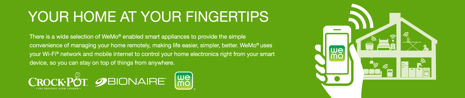 Your home at your fingertips