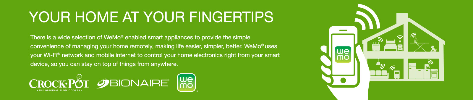 Your home at your fingertips