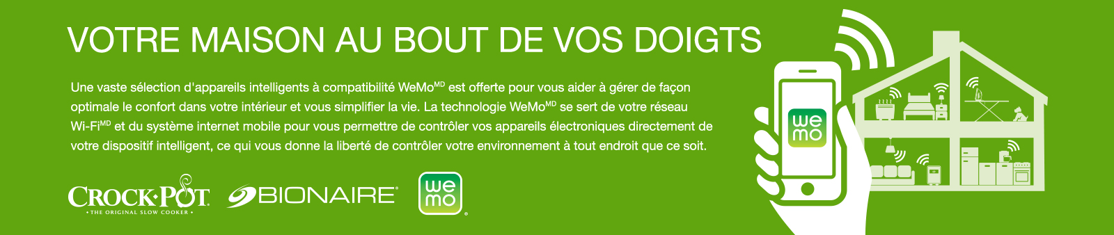 VOTRE MAISON AU BOUT DE VOS DOIGTS