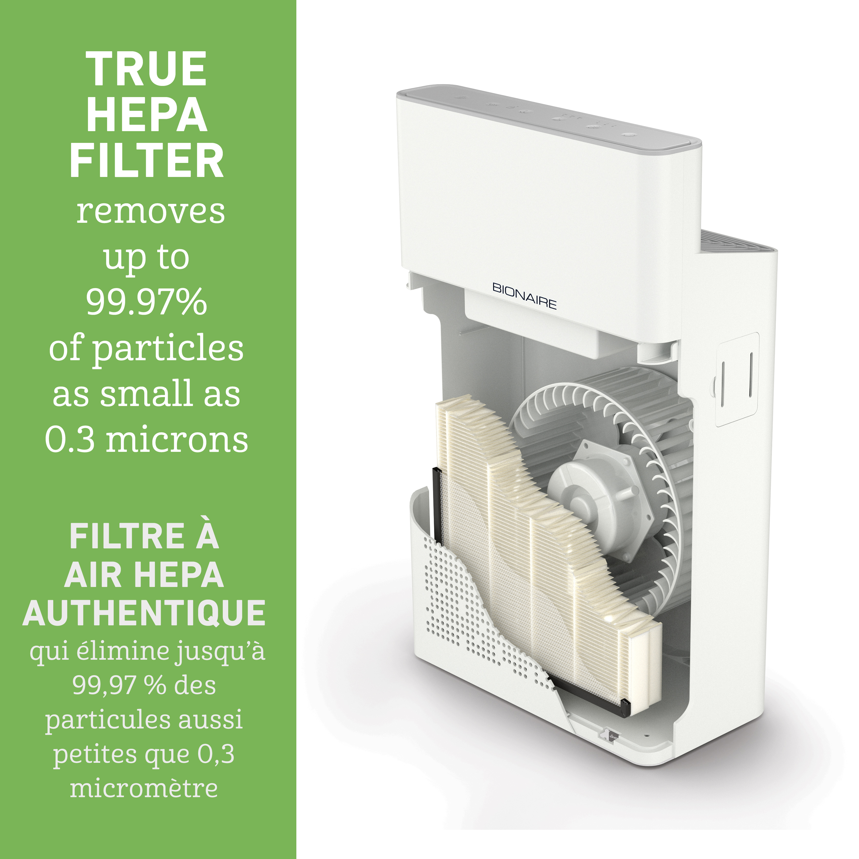 Bionaire true store hepa filter